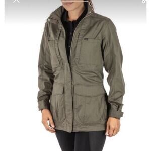 5.11 Tactical Surplus Jacket Womens Medium Green Canvas Shooting Outdoors